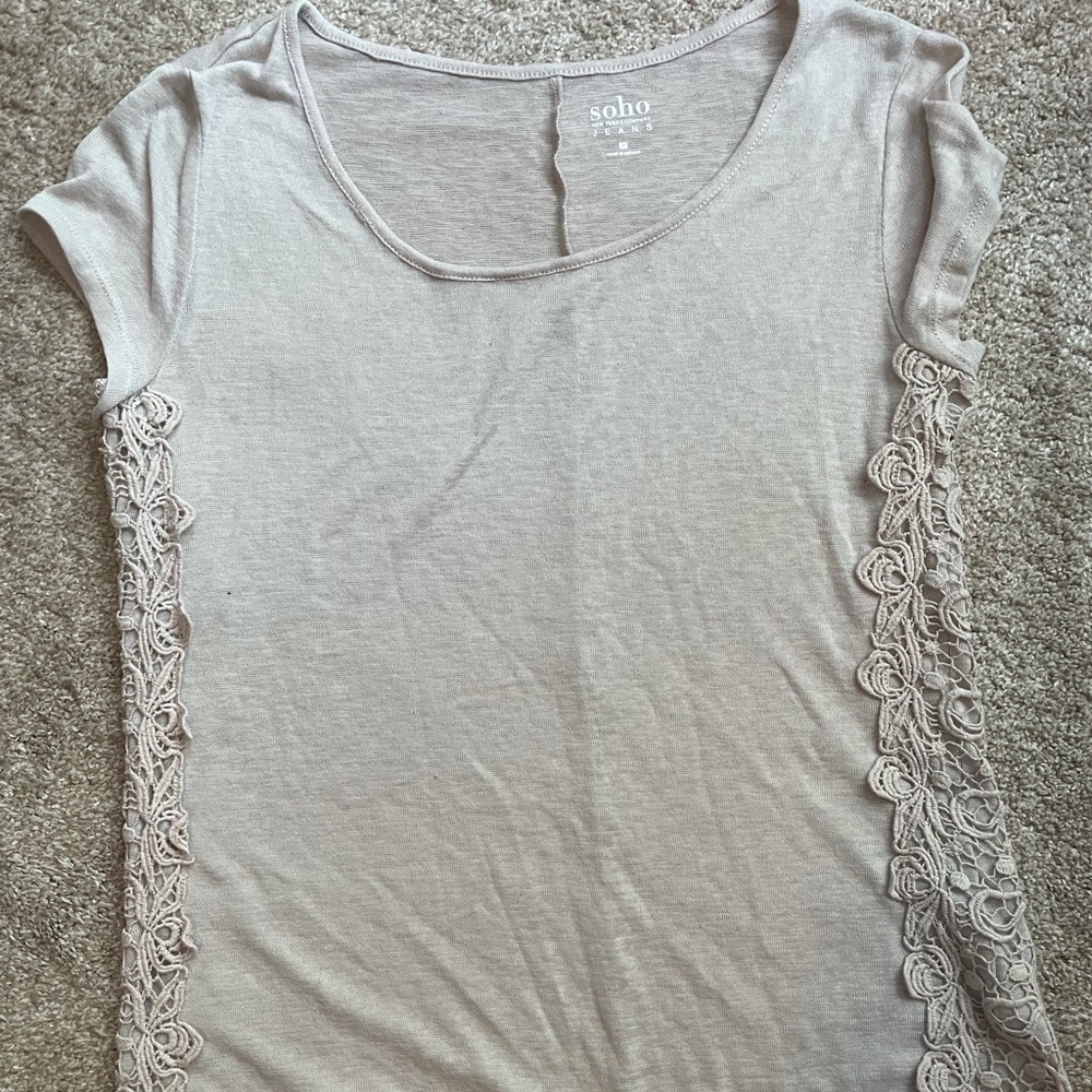 NWOT tan top❤️